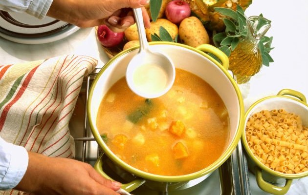 Как да направим застройка на супа?